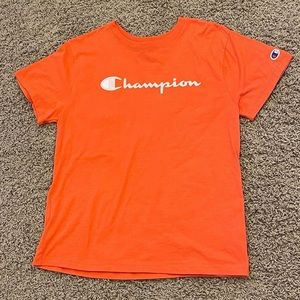 Champion Spellout Pink/Coral T-Shirt